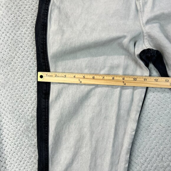 Vintage Guess Womens Jeans 1981 High Waisted Two Tone Black White Y2K Denim READ - Picture 9 of 16